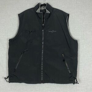 Next Cycle Reversible Vest Sz 2XL Black / Gray Sherpa